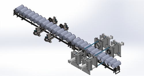 Cecil Peck LLC. Automated Tank Assembly Line Photo